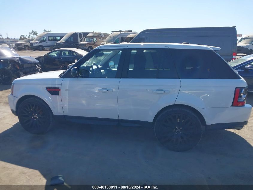 2013 Land Rover Range Rover Sport Supercharged VIN: SALSH2E48DA763997 Lot: 40133011