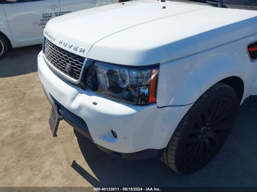 2013 Land Rover Range Rover Sport Supercharged VIN: SALSH2E48DA763997 Lot: 40133011