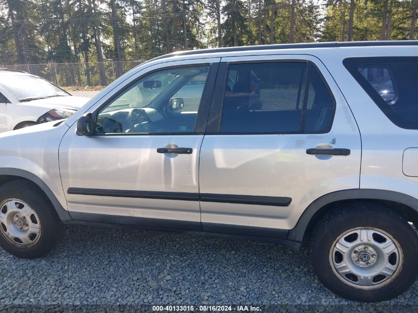 2005 Honda Cr-V Lx VIN: JHLRD78565C040919 Lot: 40133015