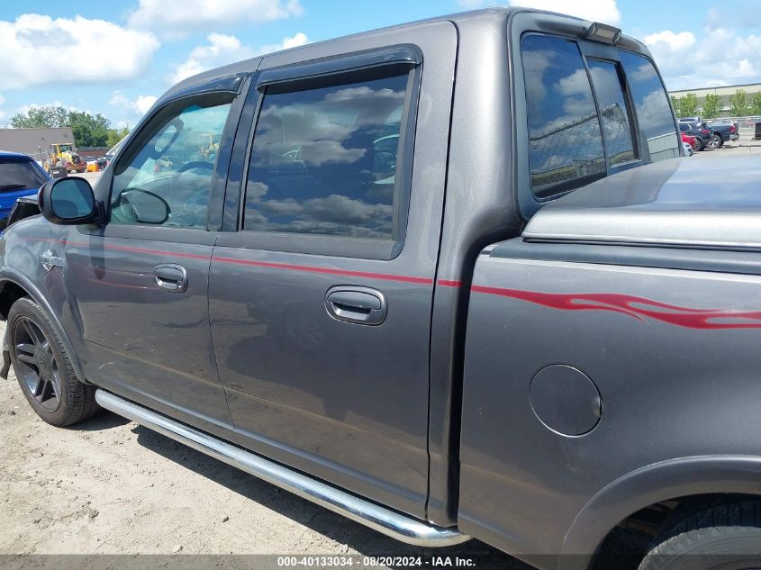 2002 Ford F-150 Lariat VIN: 1FTRW07332KD45486 Lot: 40133034