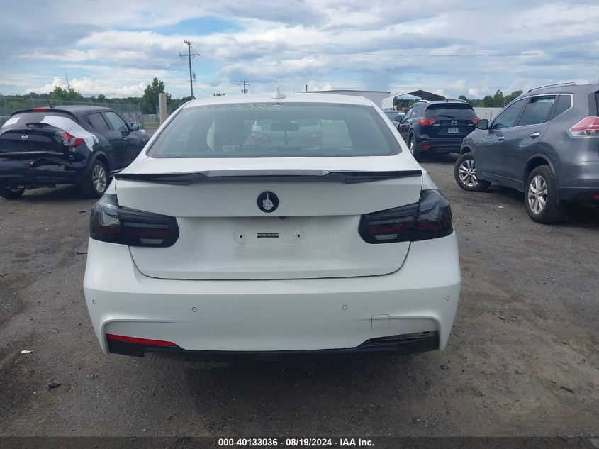 2017 BMW 330I xDrive VIN: WBA8D9G33HNU62866 Lot: 40133036