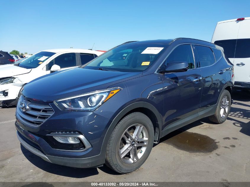 5NMZU3LB9HH035299 2017 HYUNDAI SANTA FE - Image 2