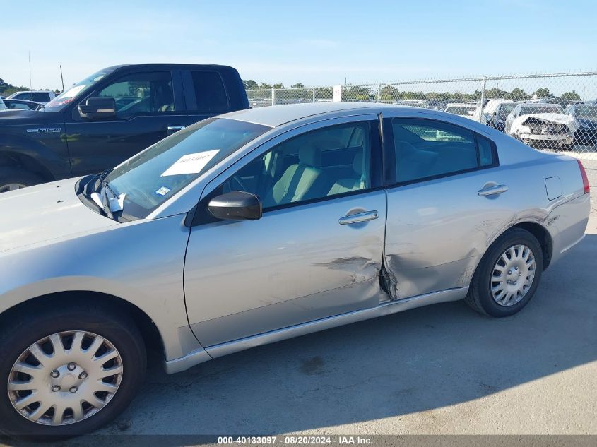 2007 Mitsubishi Galant Es VIN: 4A3AB36F97E025792 Lot: 40133097