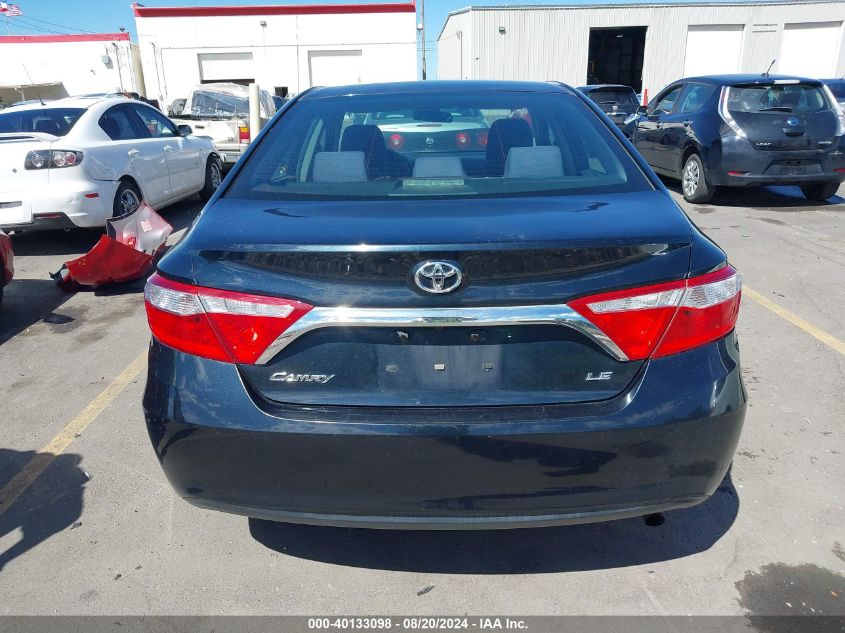 2015 Toyota Camry Le/Xle/Se/Xse VIN: 4T4BF1FK9FR477339 Lot: 40133098