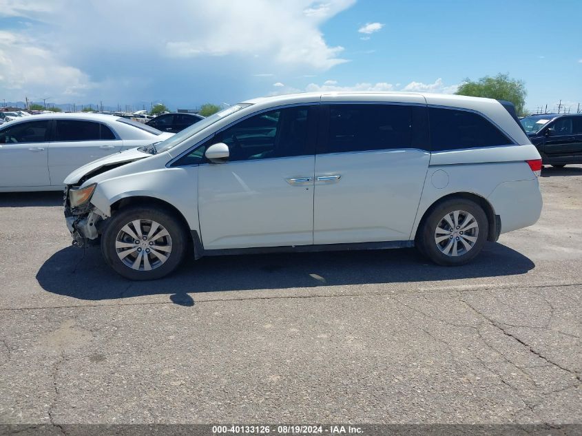 2016 Honda Odyssey Ex-L VIN: 5FNRL5H6XGB048427 Lot: 40133126