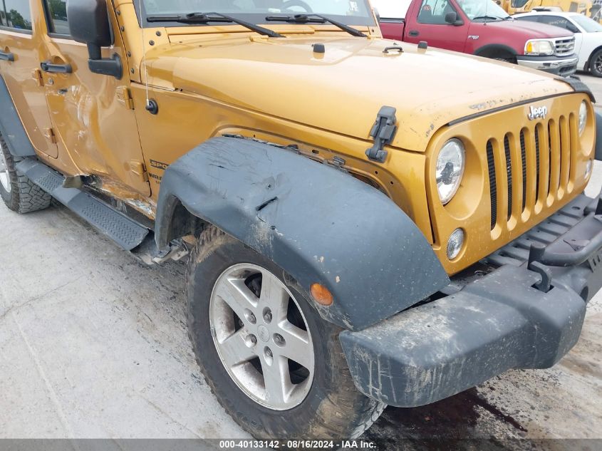 2014 Jeep Wrangler Unlimited Sport VIN: 1C4BJWDG7EL270221 Lot: 40133142