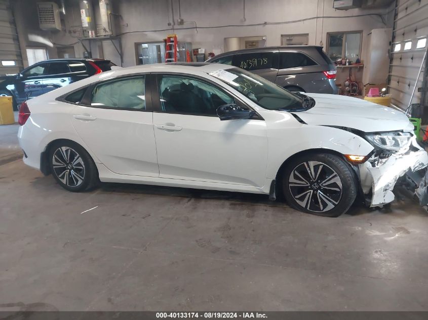 2018 Honda Civic Ex-T VIN: 19XFC1E3XJE003667 Lot: 40133174