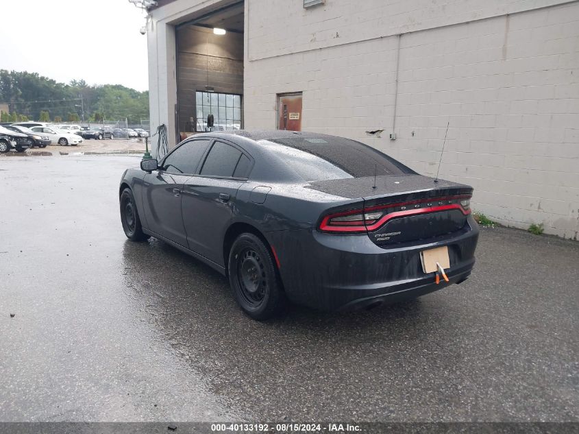 2018 Dodge Charger Police Awd VIN: 2C3CDXKT2JH197918 Lot: 40133192