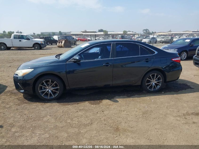 2016 Toyota Camry Xse VIN: 4T1BF1FK9GU249708 Lot: 40133205