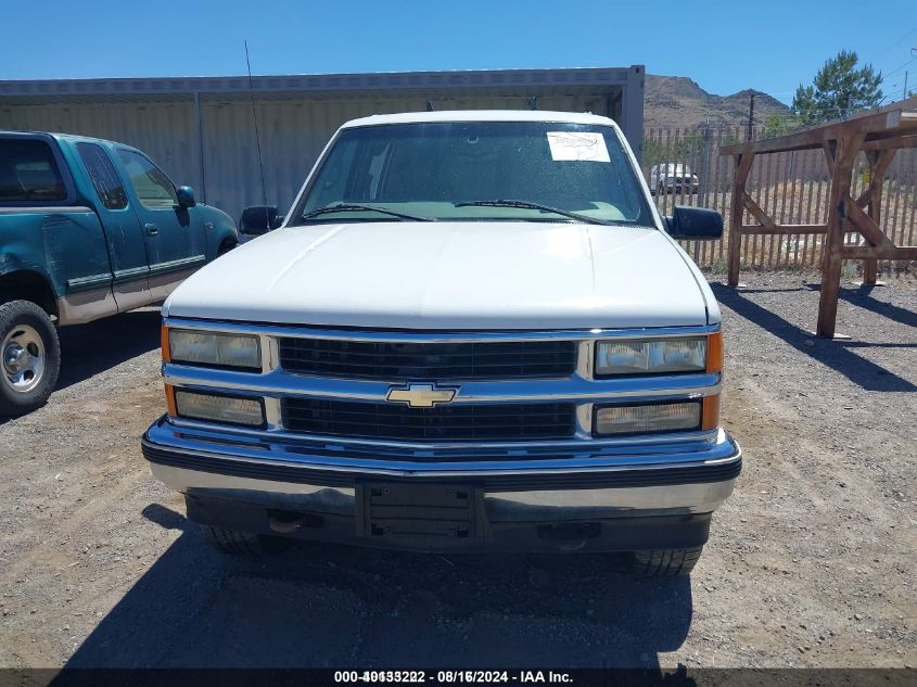 1999 Chevrolet Suburban 1500 Lt VIN: 1GNFK16R3XJ489098 Lot: 40133222