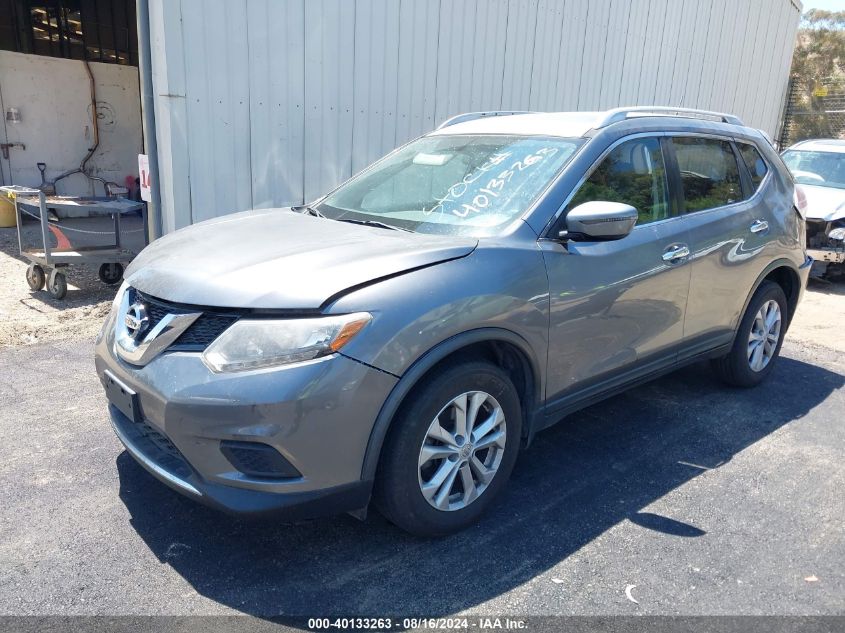 KNMAT2MT6GP727530 2016 NISSAN ROGUE - Image 2