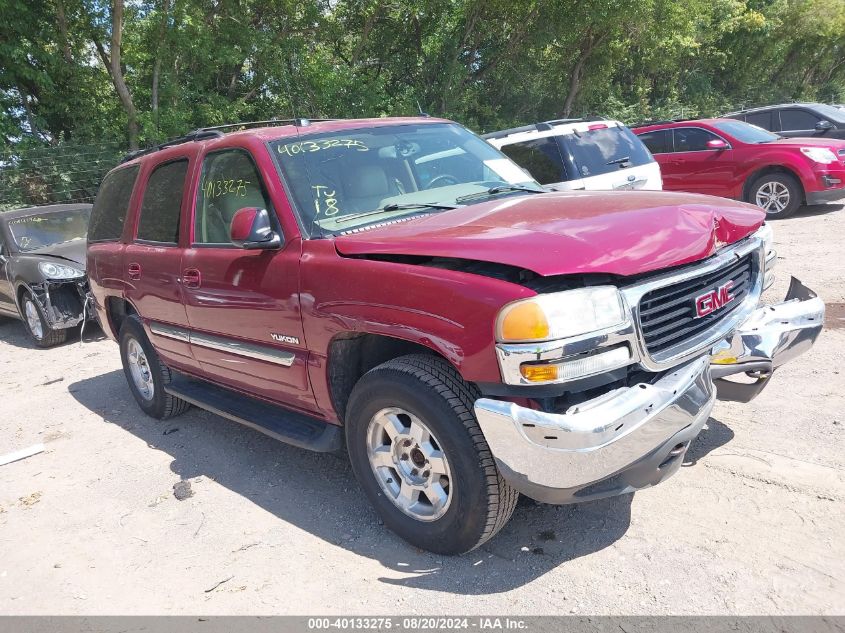 2004 GMC Yukon Slt VIN: 1GKEK13Z54J286819 Lot: 40133275