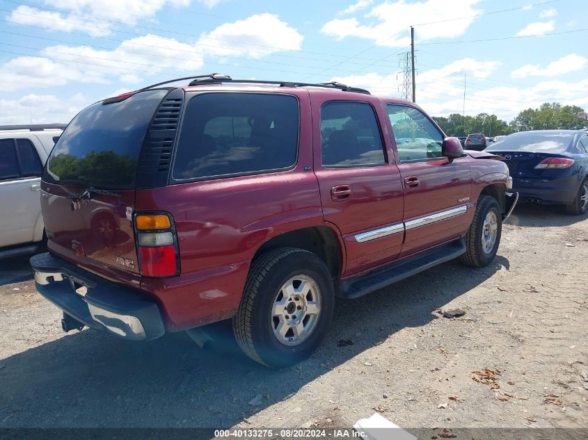 2004 GMC Yukon Slt VIN: 1GKEK13Z54J286819 Lot: 40133275