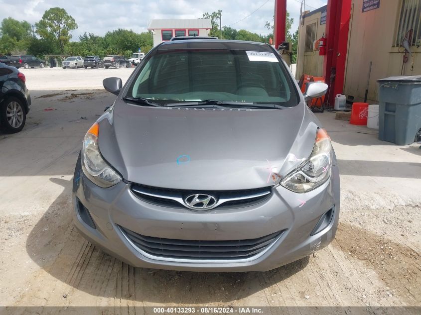 2013 Hyundai Elantra Gls VIN: 5NPDH4AEXDH382767 Lot: 40133293