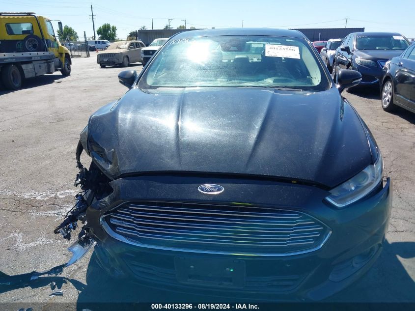 2013 Ford Fusion Hybrid Se VIN: 3FA6P0LUXDR371442 Lot: 40133296