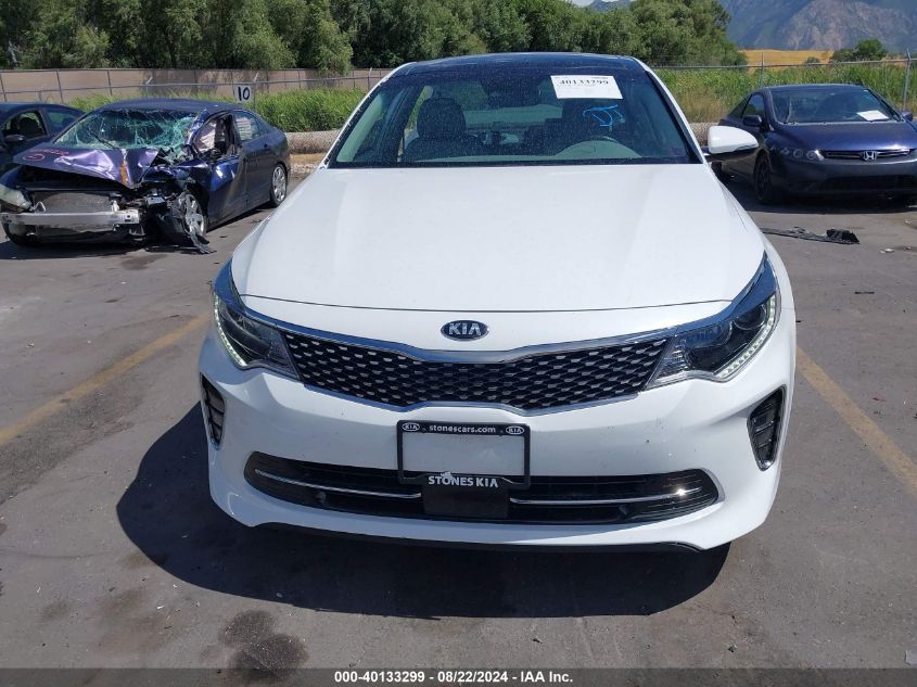 2018 Kia Optima Ex VIN: 5XXGU4L30JG205107 Lot: 40133299