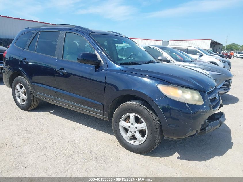 2007 Hyundai Santa Fe Gls VIN: 5NMSG13D17H123020 Lot: 40133336