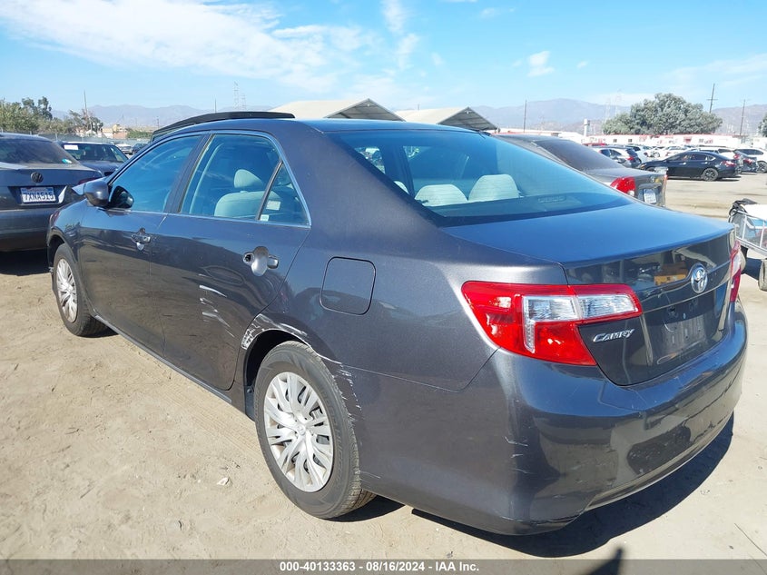 2012 TOYOTA CAMRY VIN: 4T4BF1FK3CR169370