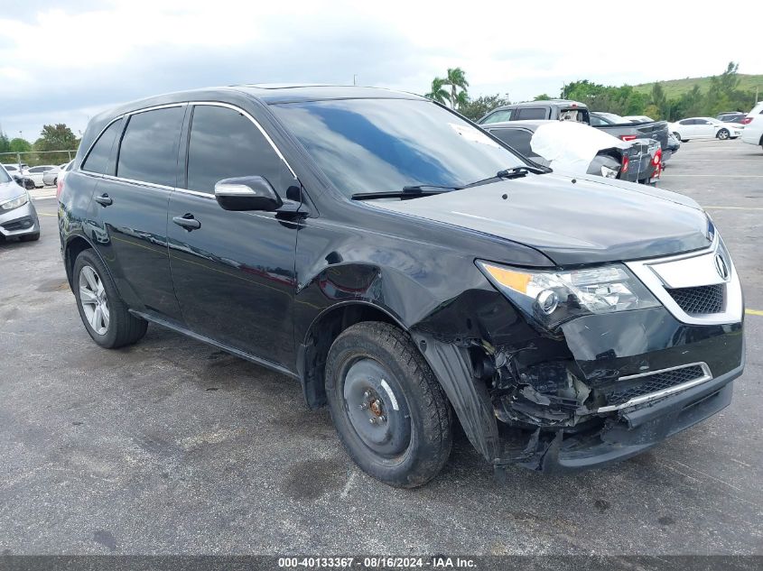 2HNYD2H61BH502228 2011 Acura Mdx Technology Package