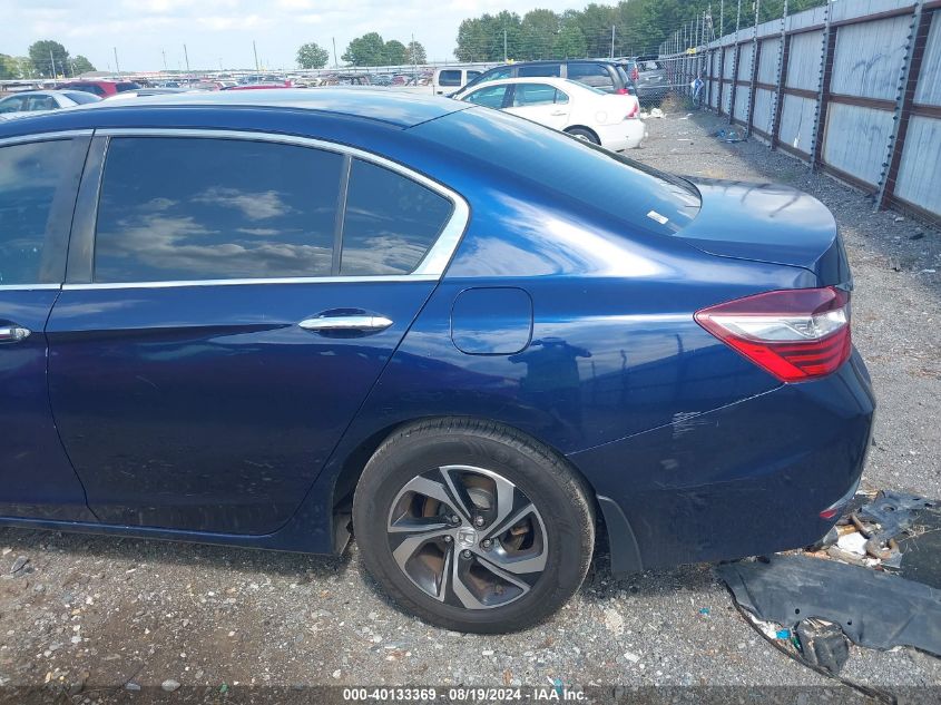 2017 Honda Accord Lx VIN: 1HGCR2F30HA173153 Lot: 40133369