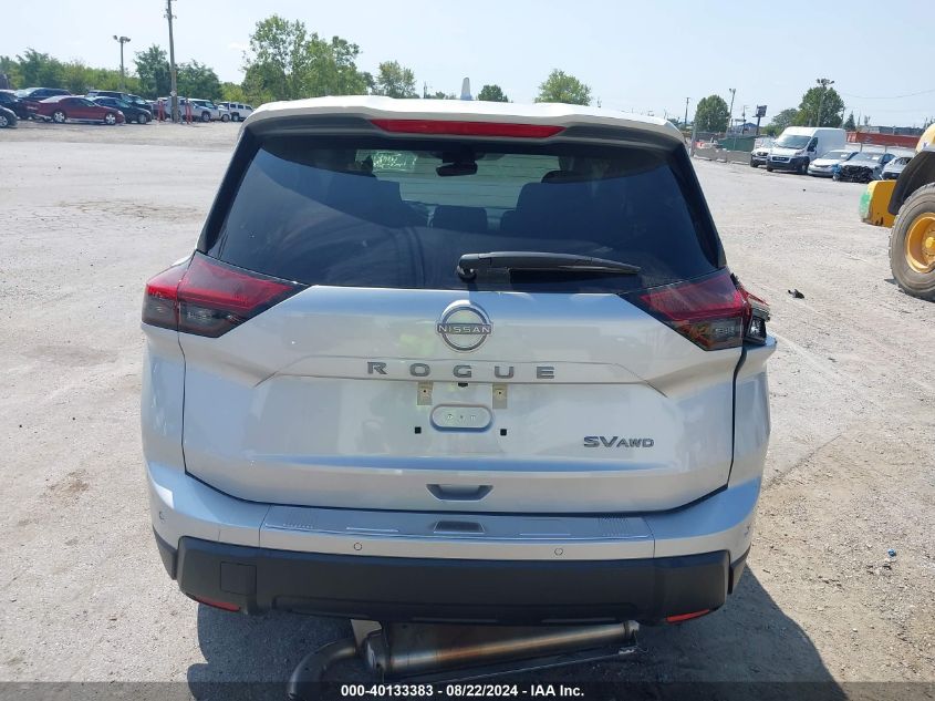 2024 Nissan Rogue Sv Intelligent Awd VIN: 5N1BT3BB7RC747506 Lot: 40133383