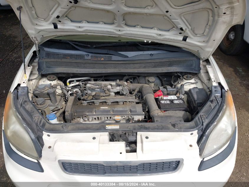 2011 Kia Soul ! VIN: KNDJT2A21B7729514 Lot: 40133384