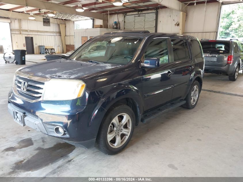 2012 Honda Pilot Ex-L VIN: 5FNYF3H5XCB037453 Lot: 40133396