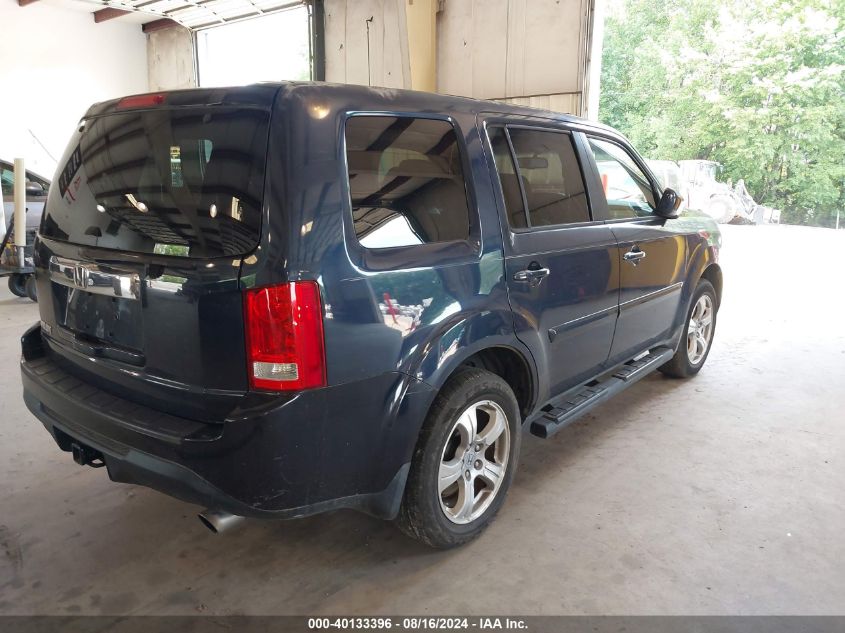 2012 Honda Pilot Ex-L VIN: 5FNYF3H5XCB037453 Lot: 40133396