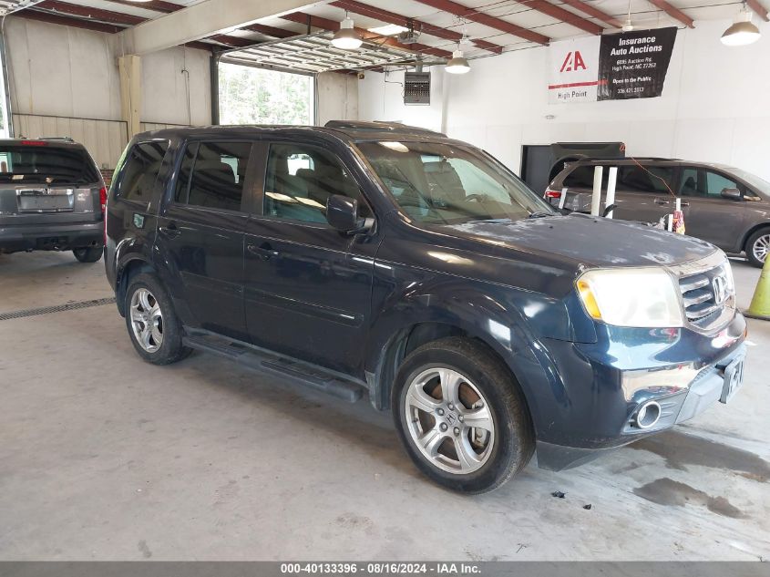 2012 Honda Pilot Ex-L VIN: 5FNYF3H5XCB037453 Lot: 40133396