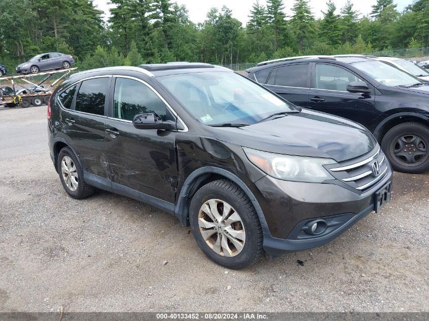 2013 Honda Cr-V Ex-L VIN: 5J6RM4H71DL072733 Lot: 40133452