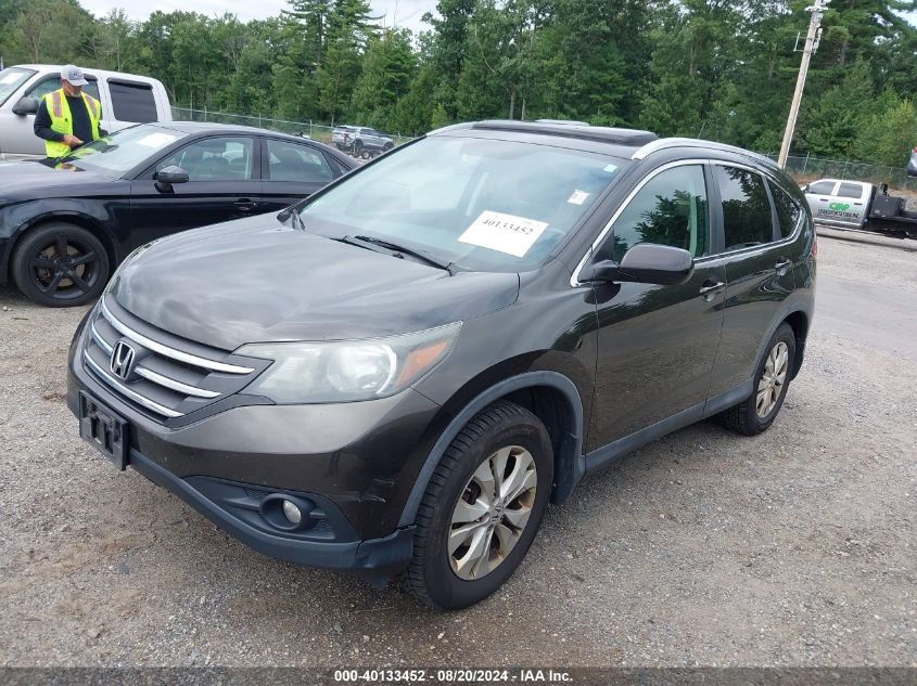 2013 Honda Cr-V Ex-L VIN: 5J6RM4H71DL072733 Lot: 40133452