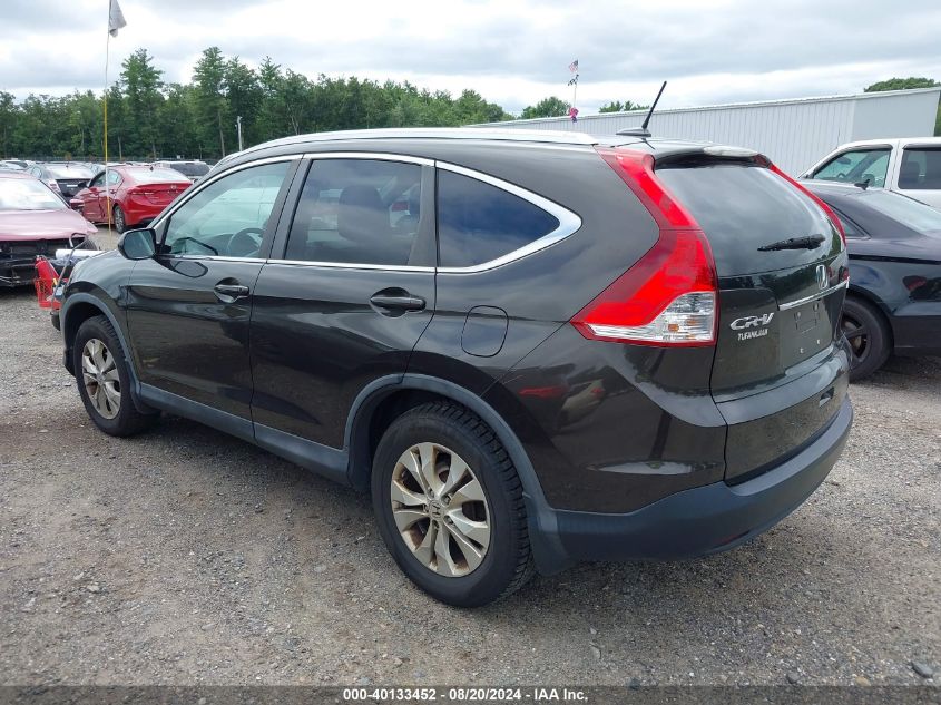 2013 Honda Cr-V Ex-L VIN: 5J6RM4H71DL072733 Lot: 40133452