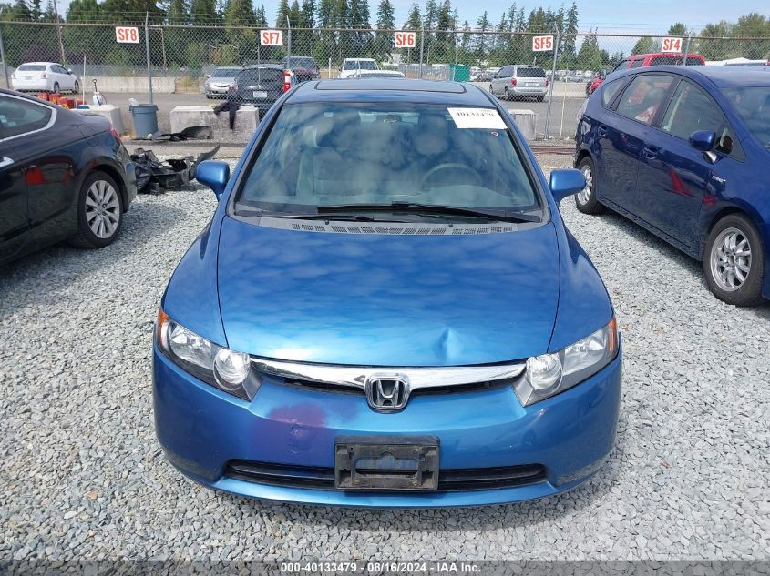 2008 Honda Civic Ex VIN: 1HGFA16808L118622 Lot: 40133479