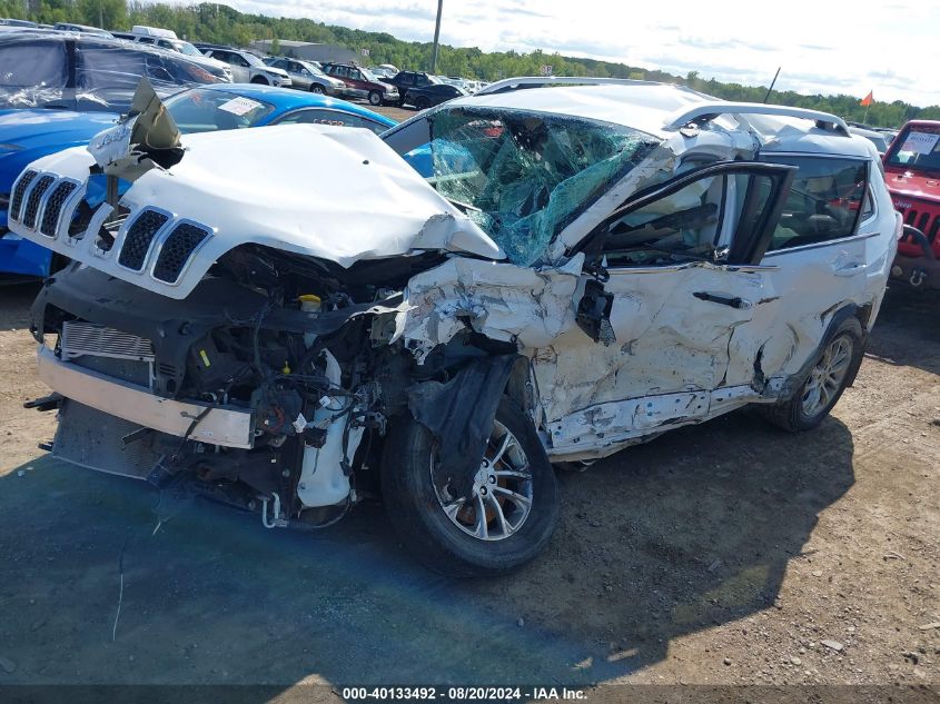 2021 Jeep Cherokee Latitude Lux 4X4 VIN: 1C4PJMMX1MD219493 Lot: 40133492