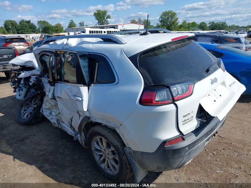 2021 Jeep Cherokee Latitude Lux 4X4 VIN: 1C4PJMMX1MD219493 Lot: 40133492