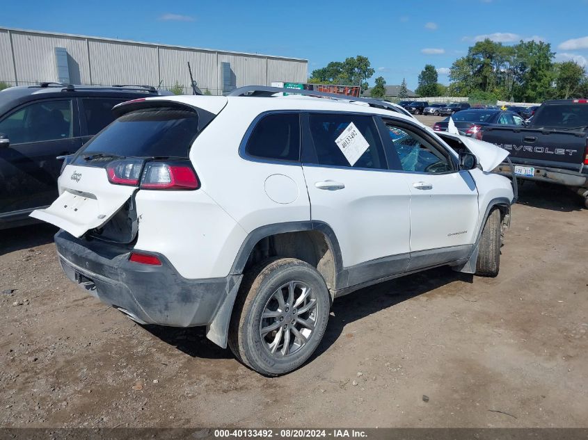 2021 Jeep Cherokee Latitude Lux 4X4 VIN: 1C4PJMMX1MD219493 Lot: 40133492