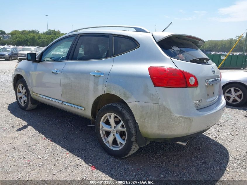 2011 Nissan Rogue Sv VIN: JN8AS5MT3BW150589 Lot: 40133500