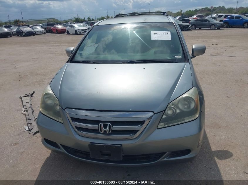 2005 Honda Odyssey Ex VIN: 5FNRL384X5B046712 Lot: 40133503