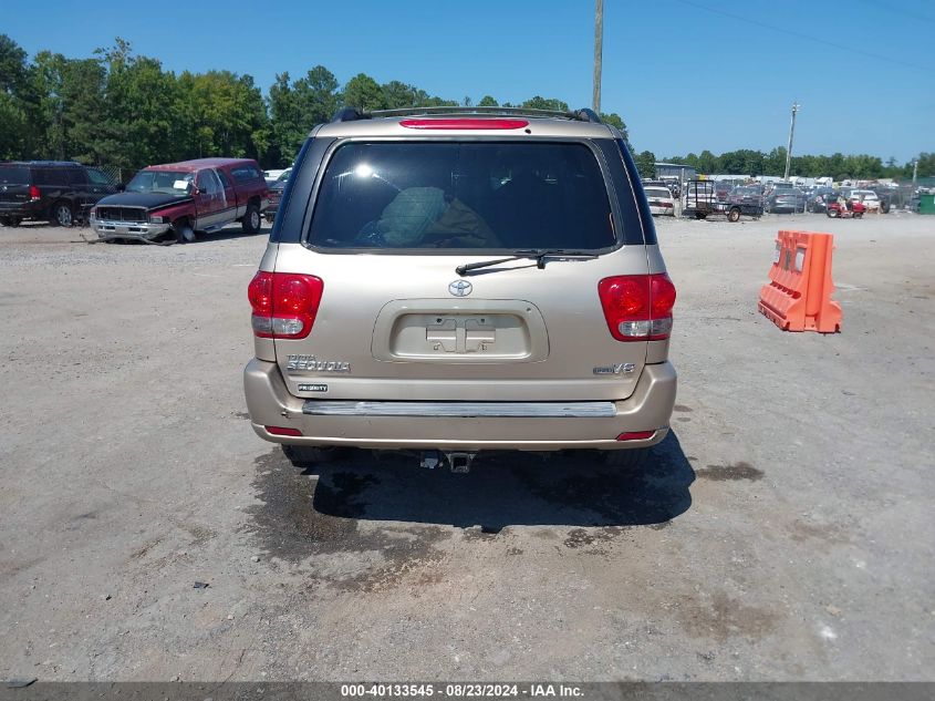 2007 Toyota Sequoia Sr5 V8 VIN: 5TDZT34A97S290099 Lot: 40133545