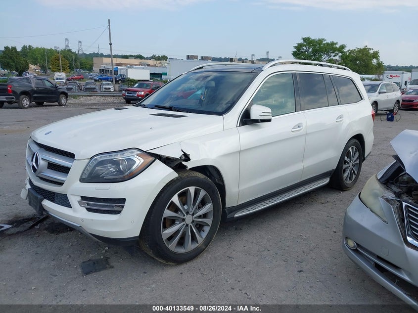 2014 MERCEDES-BENZ GL 450 450 4MATIC - 4JGDF7CE7EA304424