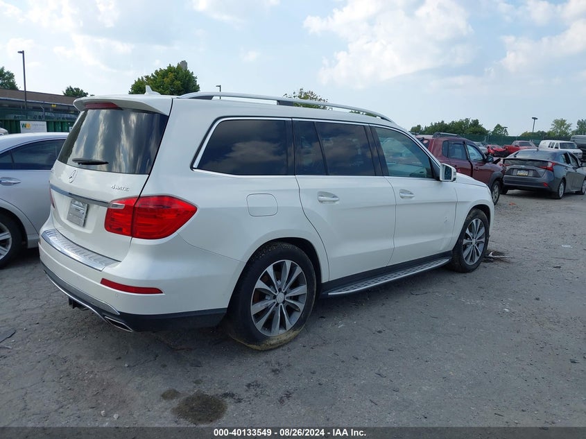 2014 MERCEDES-BENZ GL 450 450 4MATIC - 4JGDF7CE7EA304424