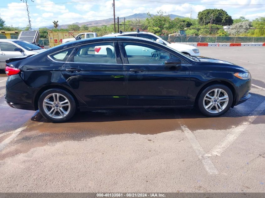 2018 Ford Fusion Se VIN: 3FA6P0HD8JR205134 Lot: 40133561