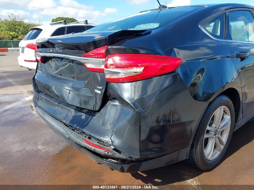 2018 FORD FUSION VIN: 3FA6P0HD8JR205134