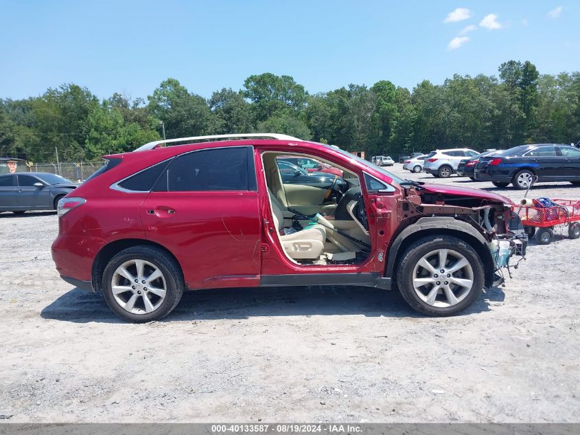 2012 Lexus Rx 350 VIN: 2T2ZK1BA0CC070973 Lot: 40133587