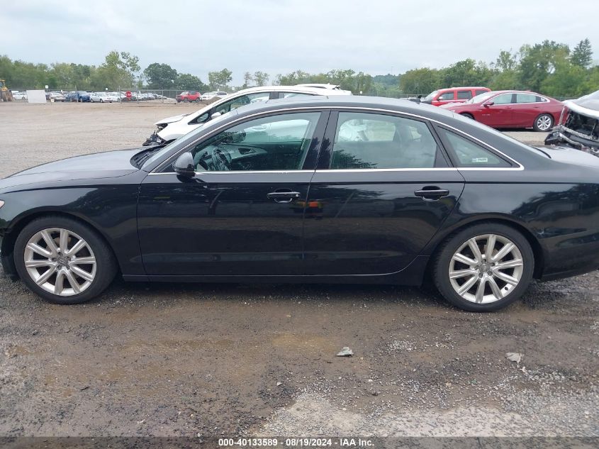 2013 Audi A6 2.0T Premium VIN: WAUGFAFC0DN108581 Lot: 40133589