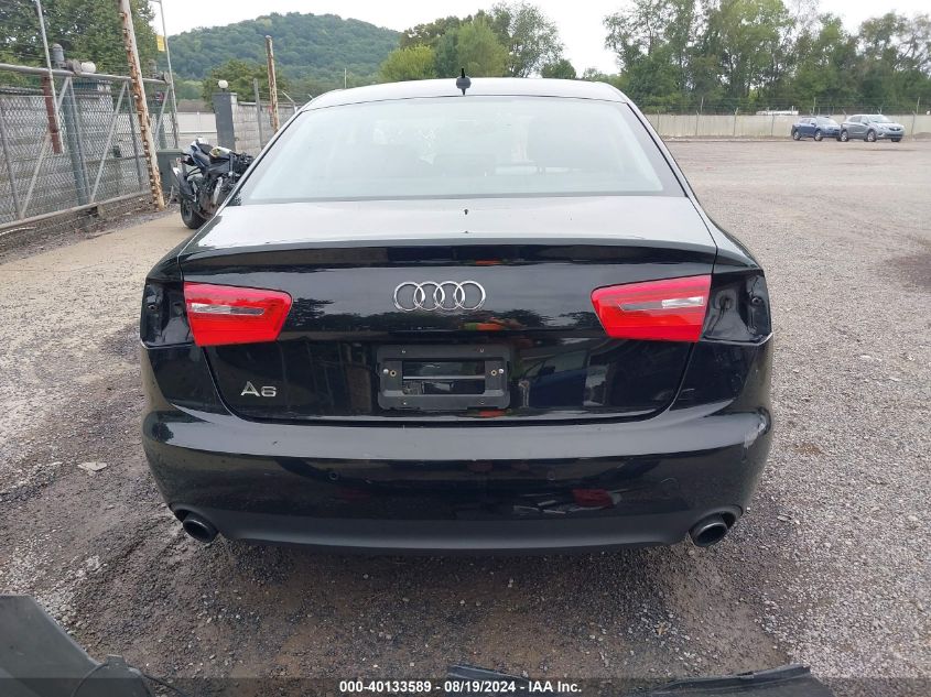 2013 Audi A6 2.0T Premium VIN: WAUGFAFC0DN108581 Lot: 40133589