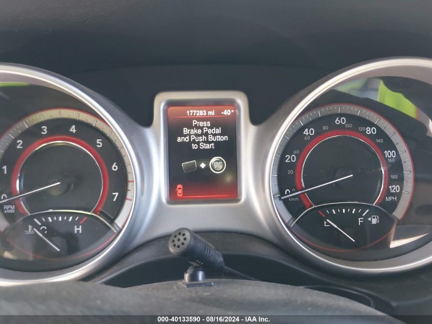 2014 Dodge Journey Sxt VIN: 3C4PDCBG3ET226042 Lot: 40133590