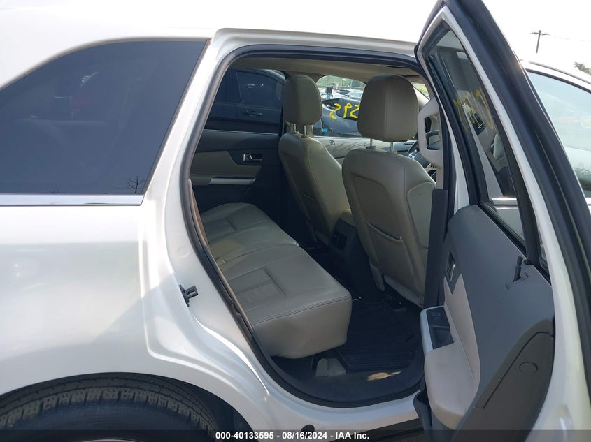 2013 Ford Edge Limited VIN: 2FMDK4KC7DBA56284 Lot: 40133595