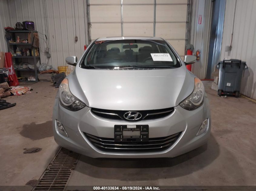 2012 Hyundai Elantra Limited VIN: 5NPDH4AE8CH100012 Lot: 40133634