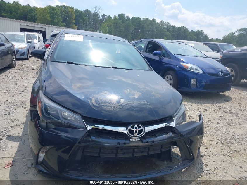 2015 Toyota Camry Se VIN: 4T1BF1FK7FU070808 Lot: 40133636